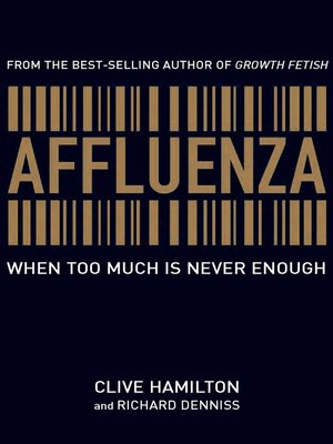cover image of Affluenza